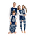 New 2023 Family Christmas Pajamas Set Adults Kids Matching Outfits Letter Print Casual Loose 2 Pieces Suit Baby Romper Xmas