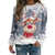 Adult Ugly Christmas Sweater, Funny 3D Holiday Sweaters, Snowman Xmas Knit Crewneck Sweatshirt