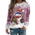 Adult Ugly Christmas Sweater, Funny 3D Holiday Sweaters, Snowman Xmas Knit Crewneck Sweatshirt