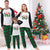Christmas Family Matching Pajama Red Holiday Pjs Sets Cotton Sleepwear