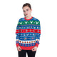 Mens/Womens Plus Size Ugliest Christmas Sweatshirt 3D Unique Hilarious Graphic Pullover Shirt