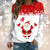 Merry Christmas Shirt for Women Crewneck Funny Snowman Graphic Sweatshirt Casual Holiday Long Sleeve Tops