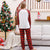 Merry Christmas Green Tree Plaid Print Pajamas Set Adults Kids Matching Outfits Baby Romper Xmas Family Look Casual Soft Pyjamas