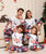 Christmas Family Matching Outfits Adult Kid 2023 News Pajamas Clothes Set Baby Rompers Casual Sleepwear Xmas Family Look Pyjamas