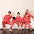 2023 Winter Christmas Pajamas for Family Adults Kids Matching Clothes Snowman Print Cute Soft Sleepwear Warm Thick Romper Pyjama