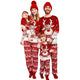 Christmas Family Matching Pajamas Adults Kids Family Outfit 2pcs New Top+Pants Xmas Sleepwear Baby Jumpsuit New Year Clothes