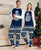 New 2023 Family Christmas Pajamas Set Adults Kids Matching Outfits Letter Print Casual Loose 2 Pieces Suit Baby Romper Xmas