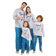 Xmas Pajamas Outfits Family Matching 2024 New Year Elk Plaid Printed 2PCS Pyjamas Pants Print Adult Kids Baby Christmas Clothing