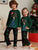 2024 Christmas Pajamas Family Father Mother Kids Girl Baby  Top+pants Matching Outfits Clothes Set Xmas Pyjamas Homewear