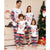 Christmas Family Matching Outfits Adult Kid 2023 News Pajamas Clothes Set Baby Rompers Casual Sleepwear Xmas Family Look Pyjamas