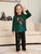 2024 Christmas Pajamas Family Father Mother Kids Girl Baby  Top+pants Matching Outfits Clothes Set Xmas Pyjamas Homewear