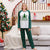 Merry Christmas Green Tree Plaid Print Pajamas Set Adults Kids Matching Outfits Baby Romper Xmas Family Look Casual Soft Pyjamas