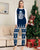 New 2023 Family Christmas Pajamas Set Adults Kids Matching Outfits Letter Print Casual Loose 2 Pieces Suit Baby Romper Xmas