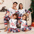 Christmas Family Matching Outfits Adult Kid 2023 News Pajamas Clothes Set Baby Rompers Casual Sleepwear Xmas Family Look Pyjamas