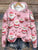 Ugly Christmas Hoodie Unisex Funny Novelty Knit Pullover Hoodie with Santa for Xmas Party