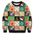 Unisex 3D Ugly Christmas Sweatshirt Kangaroo Pocket Hoodies Pullover