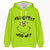 Unisex Adults Christmas Hoodie Couple Sweatshirts Green Monster Printing Novelty Clothing