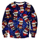 Unisex Christmas Sweatshirt for Men Women Pullover Sweater Crewneck Long Sleeve Top