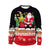 Unisex Ugly Christmas Crewneck Sweatshirt Novelty 3D Graphic Long Sleeve Shirt