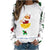 Unisex Ugly Christmas Crewneck Sweatshirt Xmas Novelty 3D Graphic Long Sleeve Shirt Pullover for Party