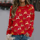 Women's Ugly Christmas Sweater Printed Crewneck Pullover Sweatshirts