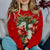 Women's Ugly Christmas Sweatshirt Funny Long Sleeve Pullover Sweatshirt Jumper Tops