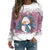 Adult Ugly Christmas Funny 3D Sweatshirt Snowman Xmas Knit Crewneck Sweatshirt