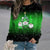 Womens Christmas Sweatshirt Santa Claus Stay Merry Shirt Vintage Santa Graphic Crewneck Sweater Top
