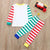 Matching Family Christmas Pajamas Set Xmas Pjs Striped Sleepwear Kids Men Women