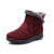 Women Winter Snow Boots Zipper Ankle Boot