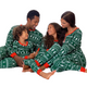 2023 Christmas Family Matching Pajamas Mother Daughter Father Son Family Look Outfit Baby Girl Rompers Sleepwear Pyjamas