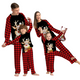 Family Xmas Clothing Pajama Sets 2023 Christmas Fawn Print Outfits Adult Kids Outfits Baby Jumpsuits Family Pajamas Outfits