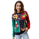 Fashion Women Snowflake Casual Loose Ugly Christmas Knit Sweater