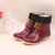 Women Rain Waterproof Non-slip Cotton Duck Boots