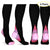 4-Pairs Compression Socks for Men & Women Athletic Stockings for Running