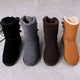 Genuine Leather Men Winter Snow Boots Ankle Boots