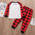 Family Matching Pajamas Christmas Costume Set Fashion Letter Merry Christmas Deer Adult Kids Baby Jumpsuit Family Pajamas