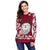 New Ugly Christmas Sweater Woman Reindeer Santa Clause Cartoon