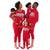 Family Pajamas Christmas Matching 2022 Mother Daughter Father Son Xmas Pyjamas Family Clothing Sets Red Sleepwear Family Look