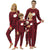 Family Christmas Costume Set mother kids Christmas Pajamas 2023 New Cartoon Christmas Red Plaid Adult kids Set Home Wear Pajamas