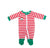 Family Christmas Pajamas Set 2023 Xmas Letter Print Elfing Around Family Matching Adult Kid Baby Romper