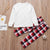 2023 Christmas Family Matching Adults Kids Family Matching Outfits Top+Pants 2PCS Xmas Pyjamas