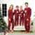 Family Christmas Costume Set mother kids Christmas Pajamas 2023 New Cartoon Christmas Red Plaid Adult kids Set Home Wear Pajamas