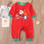 Family Matching Pajamas Christmas Costume Set Fashion Letter Merry Christmas Deer Adult Kids Baby Jumpsuit Family Pajamas