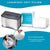 Memory Foam Knee Leg Pillow with Cooling Gel & Adjustable Strap