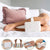 Memory Foam Knee Leg Pillow with Cooling Gel & Adjustable Strap
