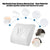 Memory Foam Lumbar Pillow Back Support Cushion