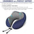 Memory Foam Neck Pillow for Airplanes Travel Kit