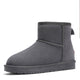 Men Winter Genuine Leather Classic Short Snow Boots