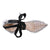 New Women Lace Up Rivets High Heels Snake Skin Sandals